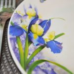 Тарелка десертная 19см Ирисы