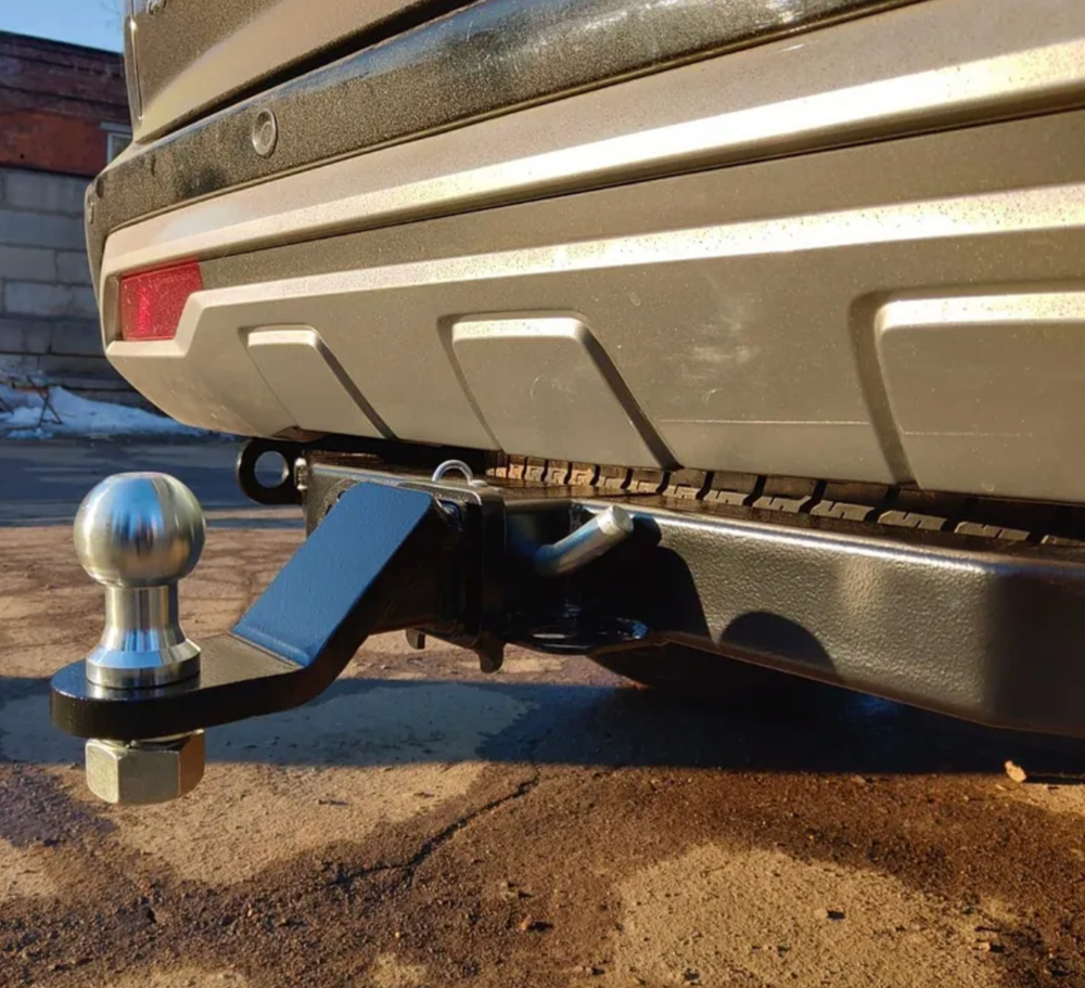 Фаркоп с унив. электрикой Смарт на Mitsubishi Pajero Sport FA 0290-E (с 2021 г.в.) Бизон