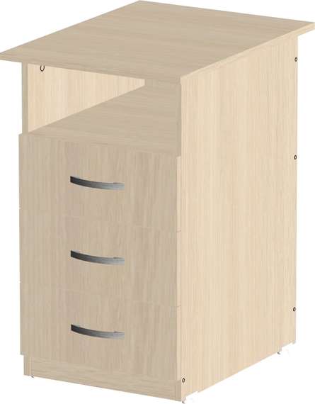 Тумба приставная 3 ящика