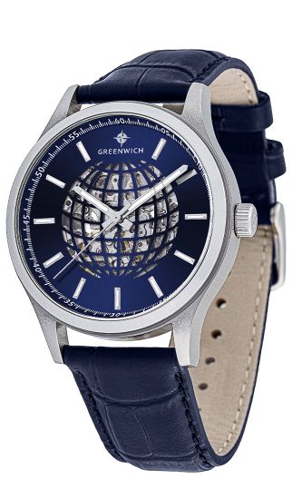 Greenwich GW 056.16.36 — часы-скелетон из коллекции Globe