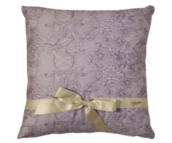 Подушка декоративная 45x45 Cesare Paciotti Dentelle V3 сиреневая