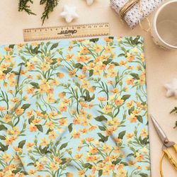 Ткань мембрана цветочные переплетения