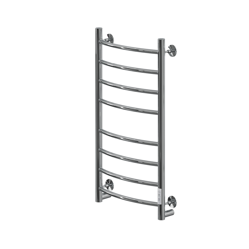 Полотенцесушитель MIXLINE CAPELLA  80х40 (таймер, 282 Вт, 8 перекладин) электрический ХРОМ