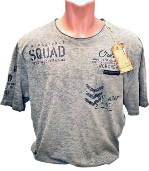 Футболка мужская OFF (большой размер).