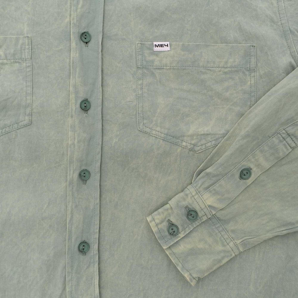 Рубашка Меч SS24 Lightweight Washed Mint мятная