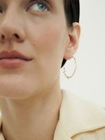 Серьги конго Лиственница