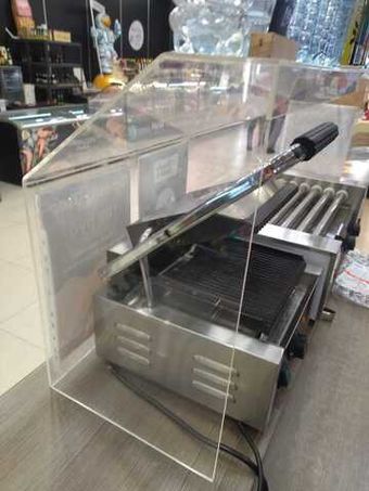 Защита гриля 960х310х510 мм, акрил 4мм прозр