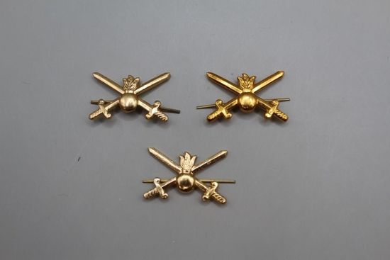 Эмбл. петл. пласт. Сухопутные войска нов\обр, зол.