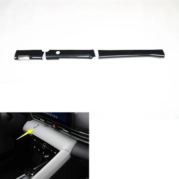 Накладки центральной панели Hyundai Elantra 2020-2025 карбон