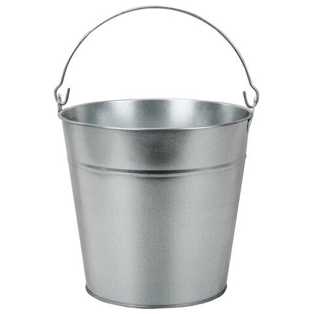 Ведро 12 л, без крышки, оцинкованное