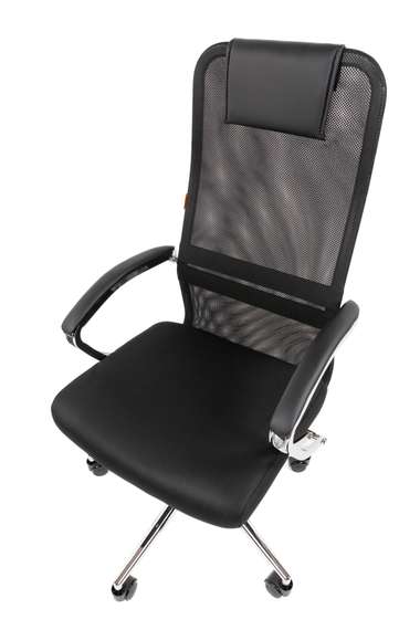 Офисное кресло Chairman 612 Россия черный, хром