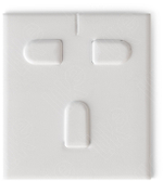 Вкладыш 03/наклонный/для гарнитура/3 язычка/прорезь для нитки