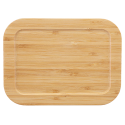 Набор прямоугольных контейнеров 3шт Smart Solutions с бамбуковыми крышками