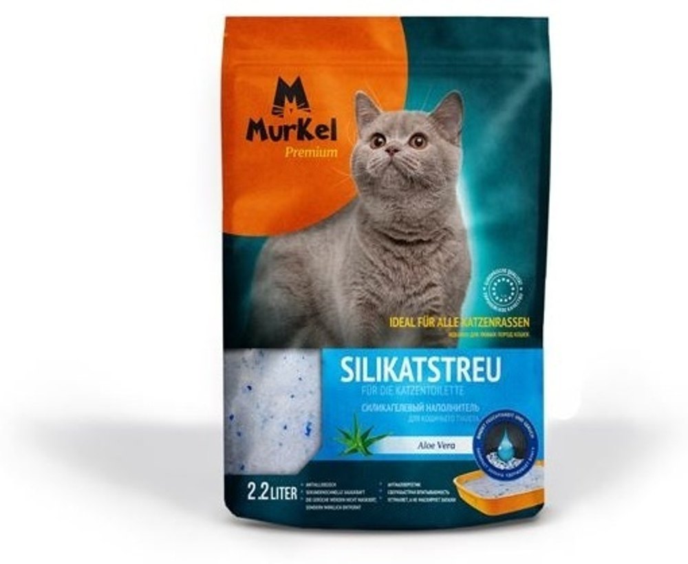 Наполнитель Murkel 2,2л Алоэ-вера Силикагелевый