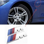 Наклейка M-Performance на BMW 82мм / Шильдик на БМВ М-Перворманс