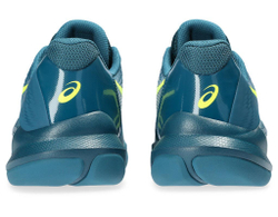 Мужские кроссовки теннисные Asics Gel-Challenger 14 Indoor - restful teal/safety yellow