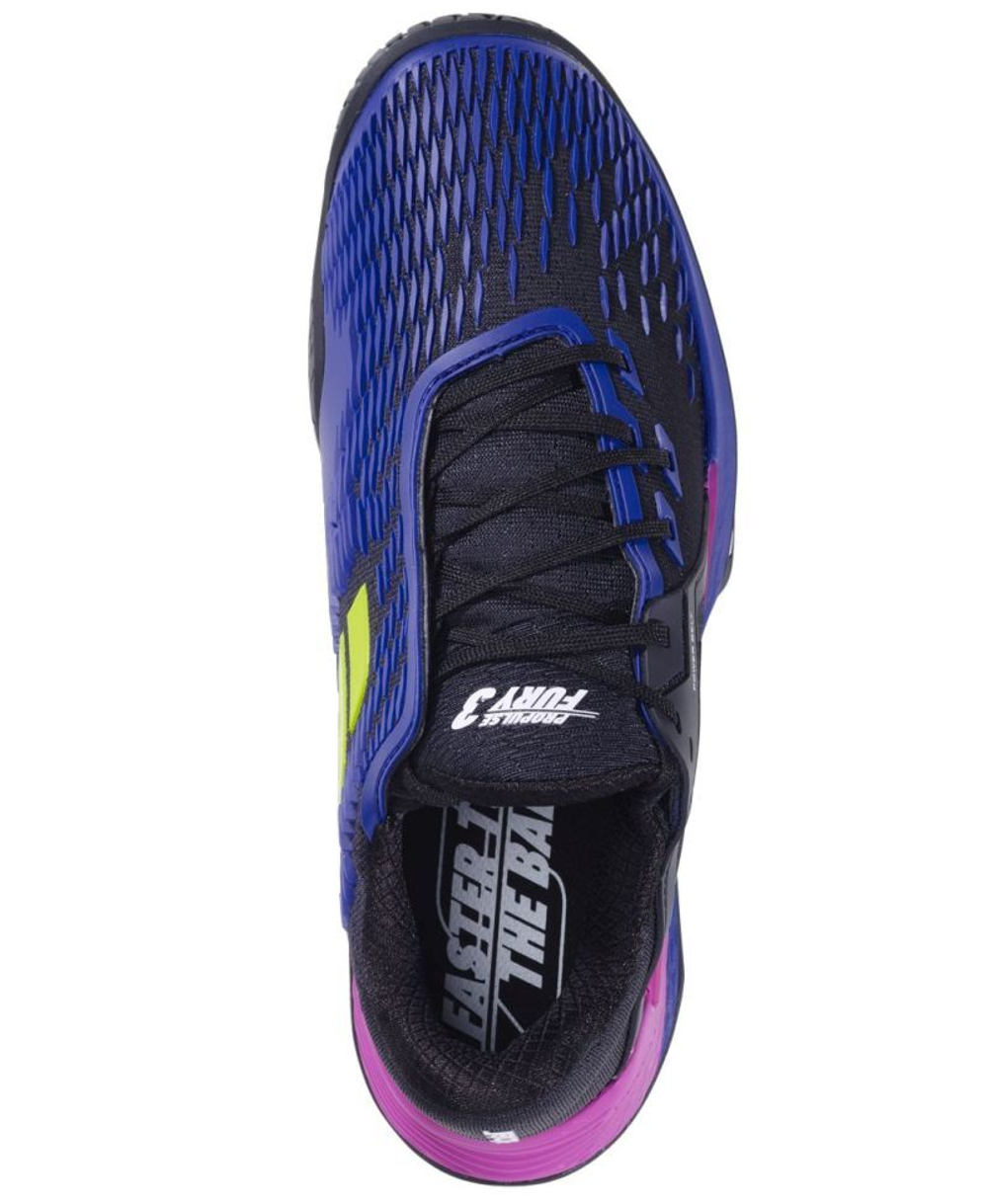 Теннисные кроссовки Babolat Propulse Fury 3 All Court Men - black/dark blue