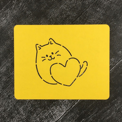 Кот с сердцем №4