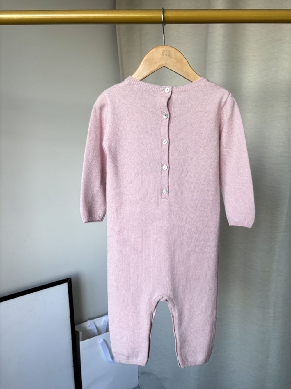 Новый кашемировый комбинезон-слип Oscar et Valentine, 86