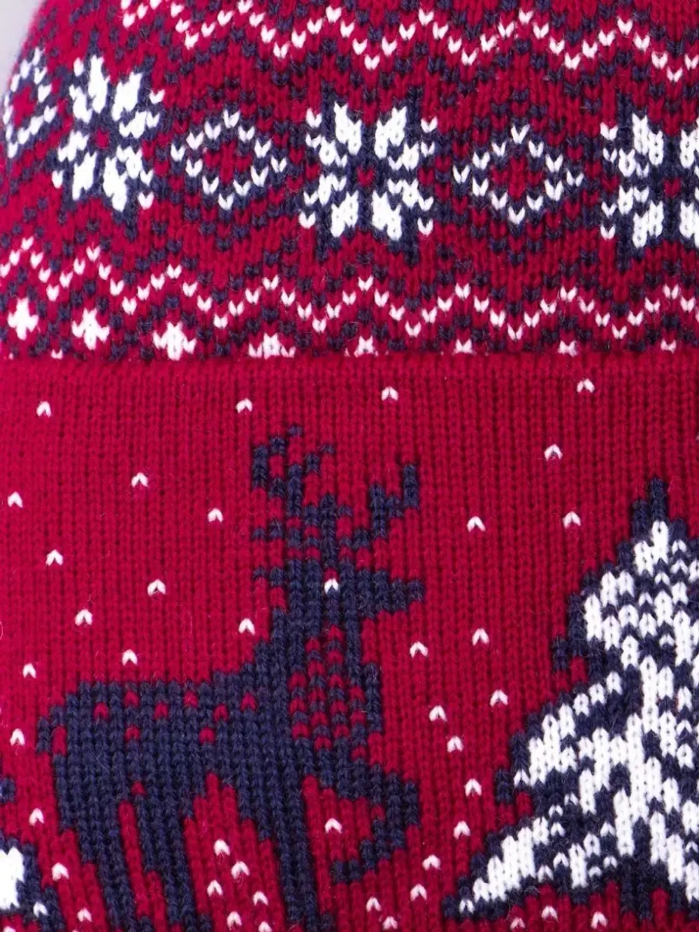 Шапка зимняя вязаная детская