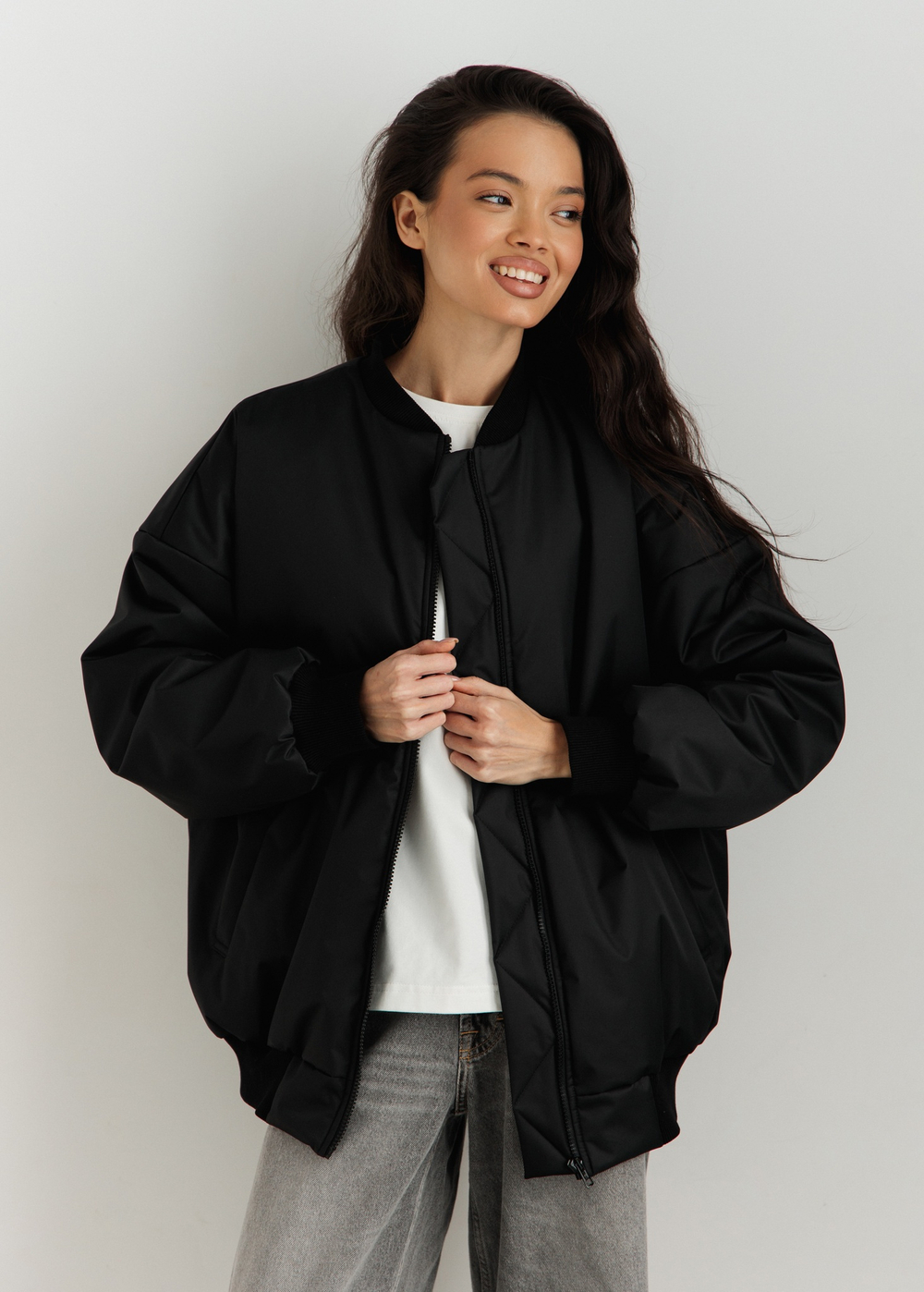 Бомбер 01, BLACK