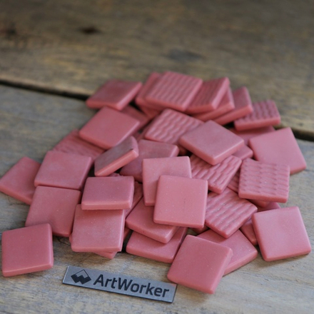 FLORY24 63 Стеклянная мозаика 24х24х5 мм, 0,5 кг