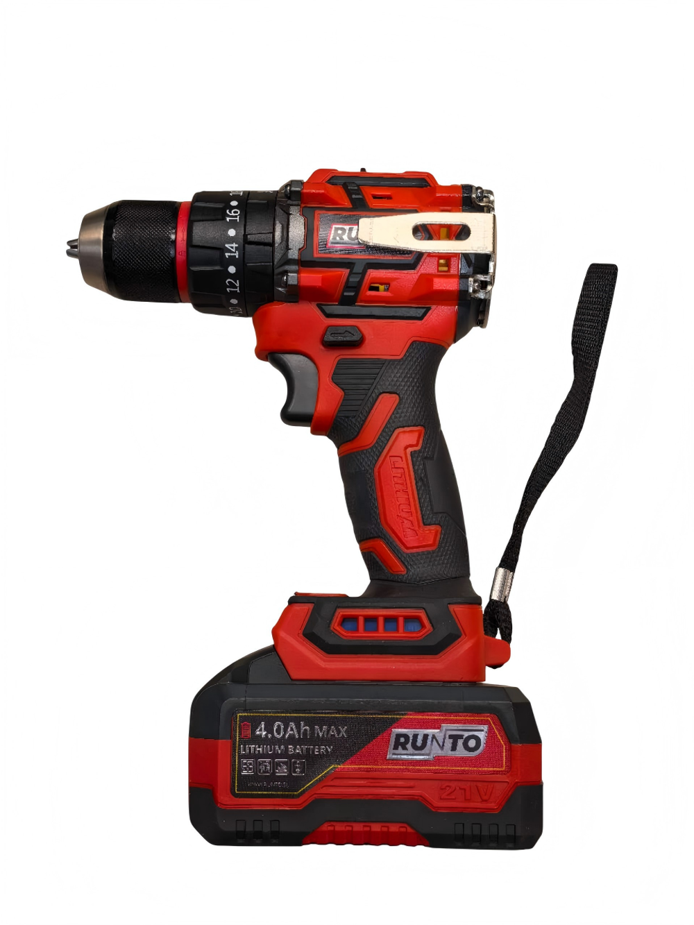 Шуруповерт Ударный RUNTO 21v 4.0Ah