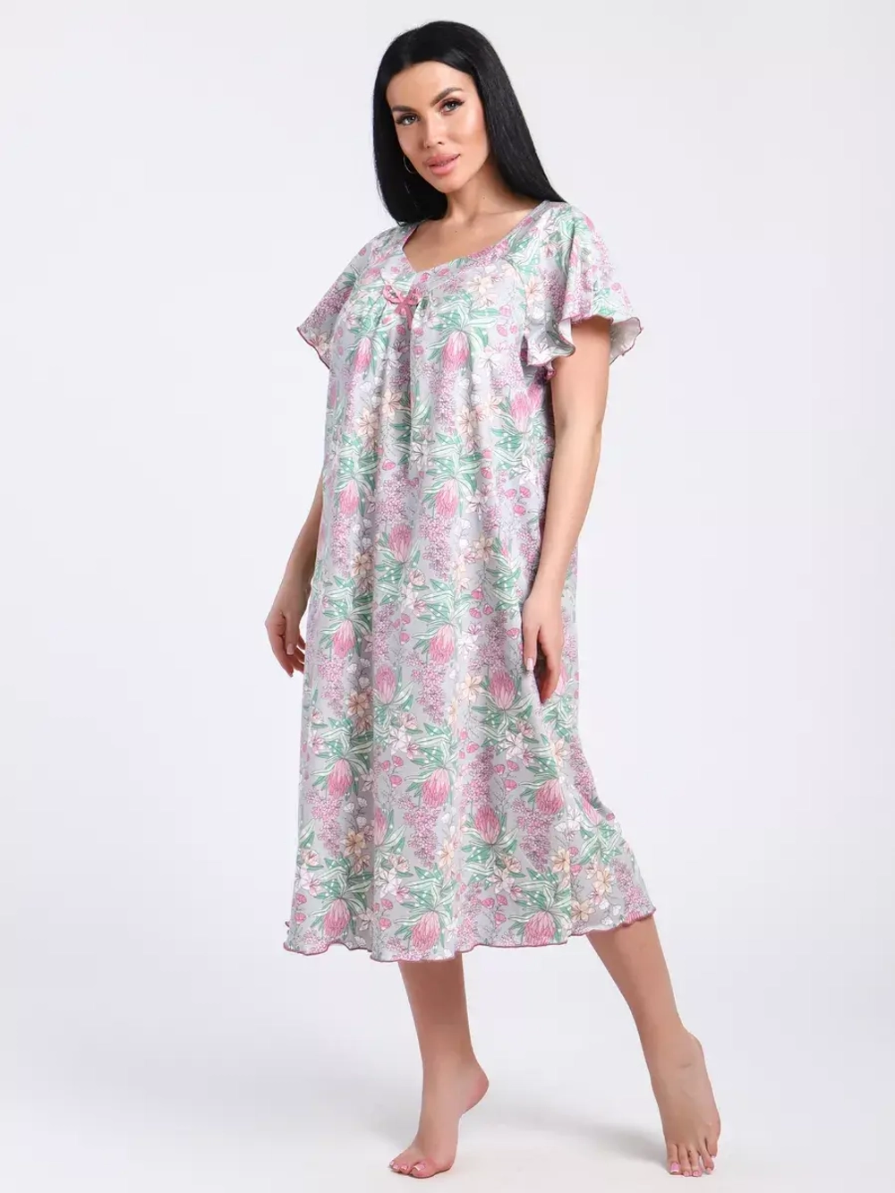 ночная сорочка на большие размеры