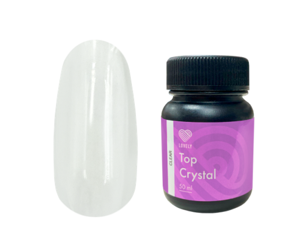 LOVELY Топ CRYSTAL без липкого слоя, 50 мл