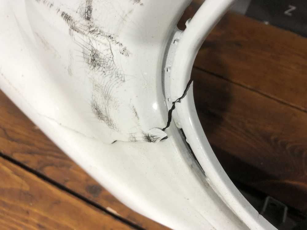 Бампер задний Kia Picanto 3 (JA) 17-нв Б/У Оригинал 86611G6000