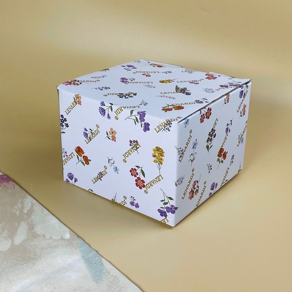 Lenardi 109-218 Конфетница 17см на ножке КРОКУС в под.уп.(х8)Фарфор