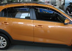 Дефлекторы боковых окон SIM для Kia Rio X-Line (2017-) арт.SKIRIOH1732