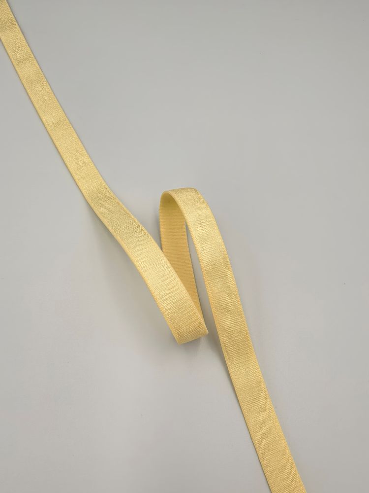 Бретель светло-желтая 10 мм ( Pantone 11-0616 TPG)