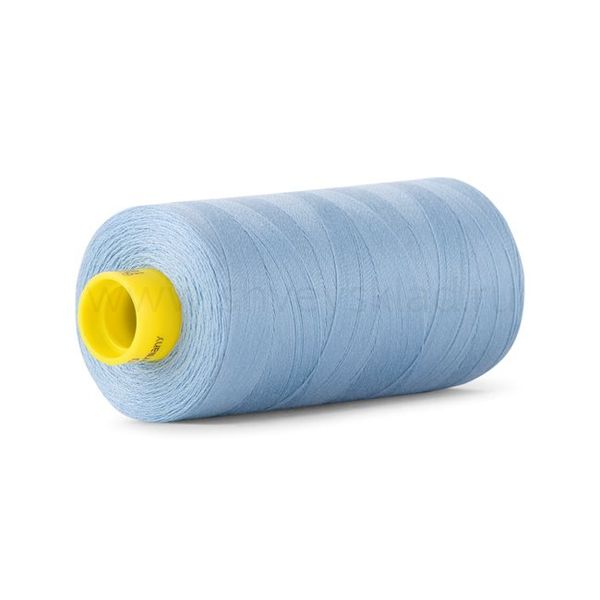 Нитка Gutermann Mara 120 (1000 метров), 1 кат., универсальная | 143 серо-голубой