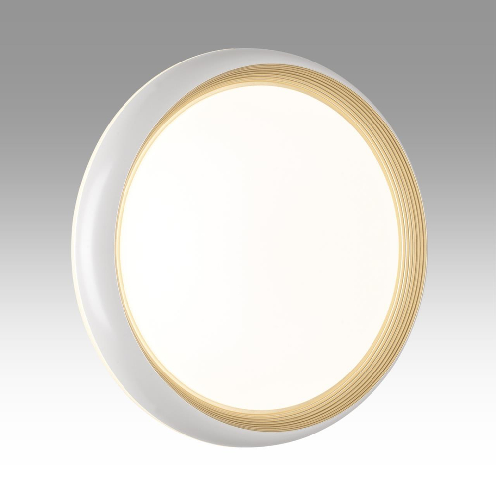 7650/EL PALE SN 141 Светильник пластик/золотой LED 70Вт 3000-6000К D480 IP43 пульт ДУ TOFIQ WHITE