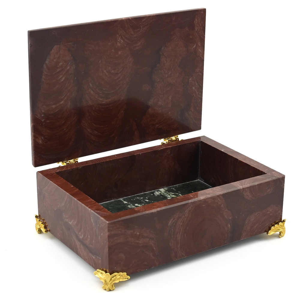 Ларец из камня лемезит "Новый" 135*100*85мм