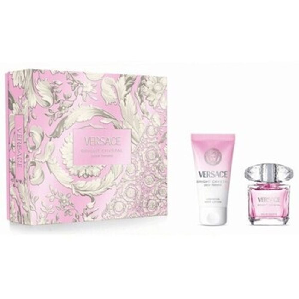 Versace Bright Crystal Gift Set EDT 50 ml and a body lotion Bright Crystal 50ml