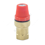 Клапан предохранительный угловой латунь Ду 15х15 ВР G1/2"хG1/2" Рср=6бар Benarmo