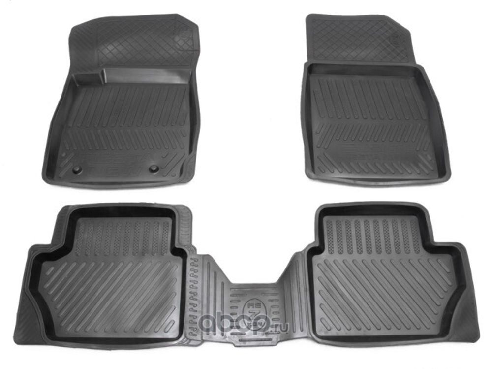 Коврики на пол Ford Fiesta с 2008-2015 г. (REZKON)