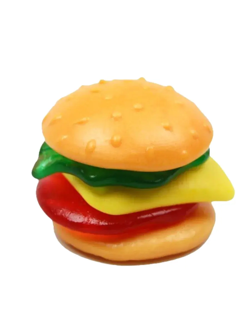 Жевательный мармелад большой Бургер на палочке 50 г * 6 шт