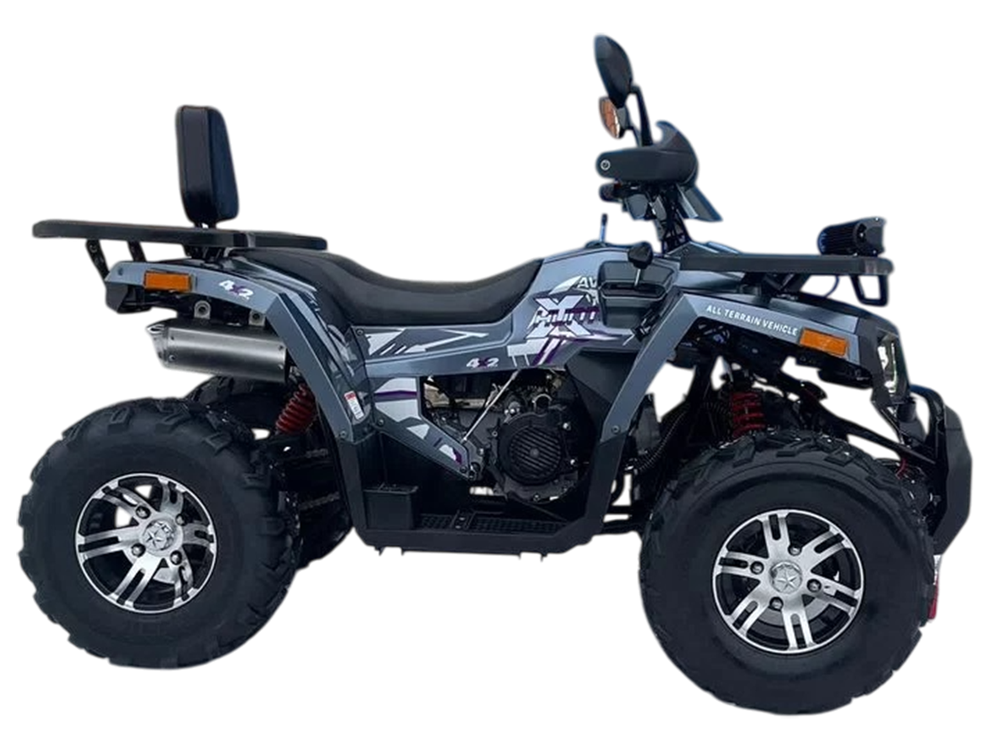 Квадроцикл Avantis H200 NEW BIG Premium (баланс. вал) 2025 Серый