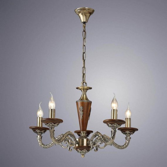 Подвесная люстра Arte Lamp Verdi A5603LM-5AB