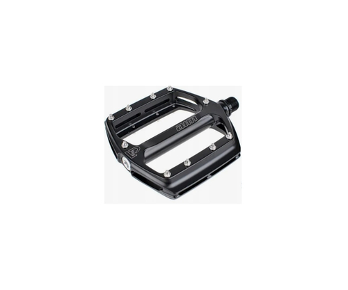 Педали VP BMX алюминиевые со съёмными шипами, 113.5 x 103.5мм, резьба 9/16", промподшипники, черные