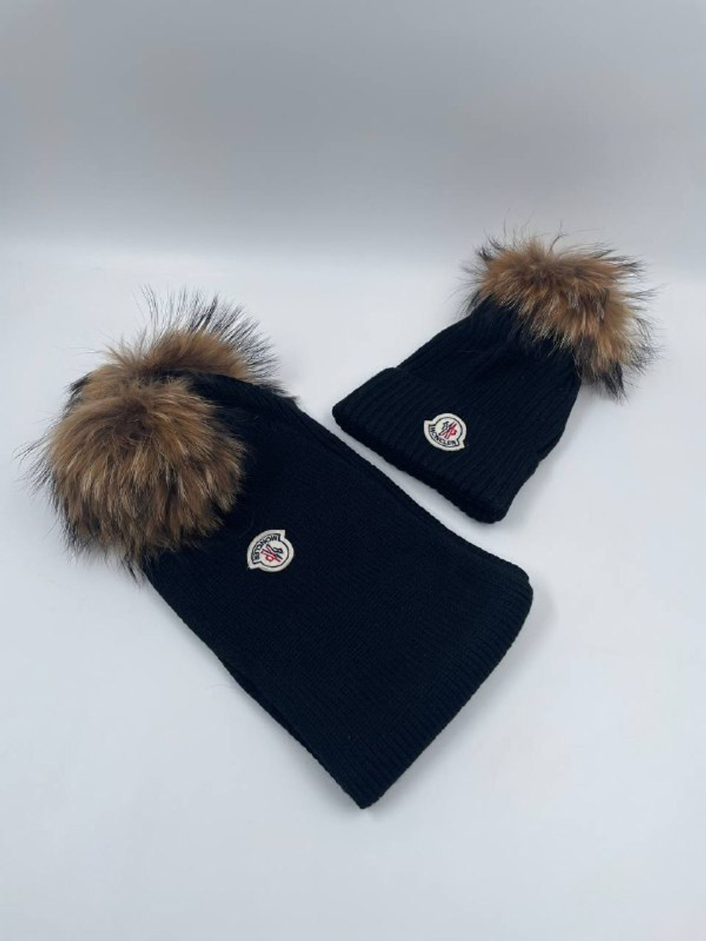 Детская шапка и шарф Moncler