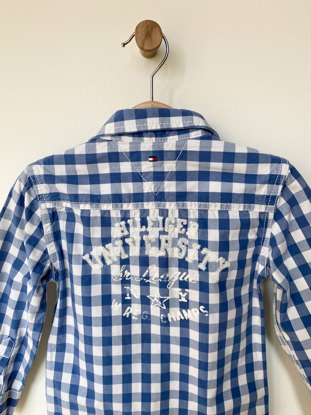 Хлопковая рубашка Tommy Hilfiger, 98