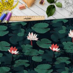 Ткань премиум бифлекс ночной пруд