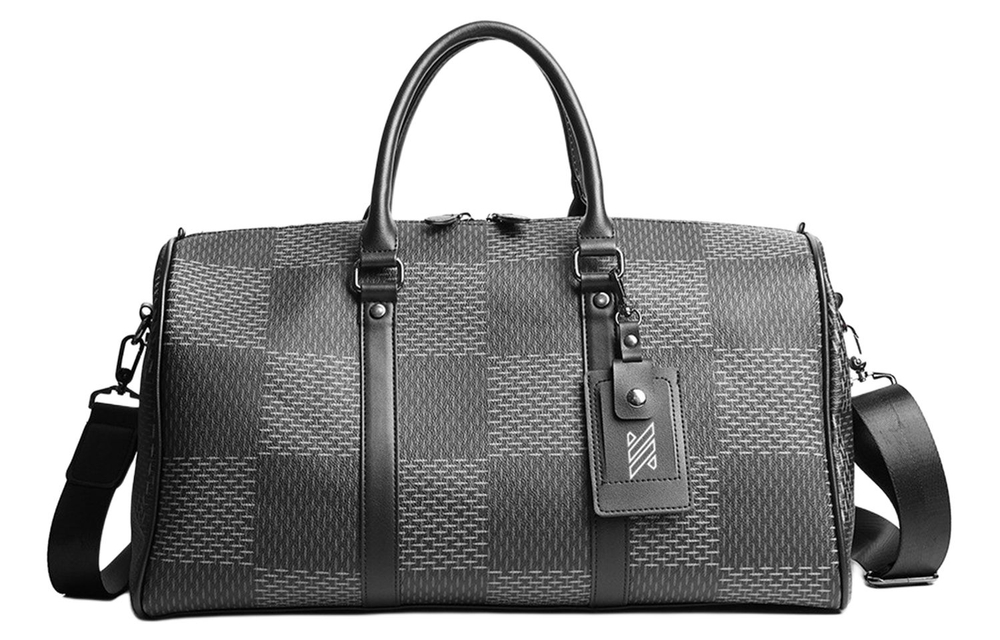 NOMK PU Swim Bag, Sports Bag, Gym Bag, Laptop Bag, Shoulder Bag, Crossbody Bag, Handbag Unisex