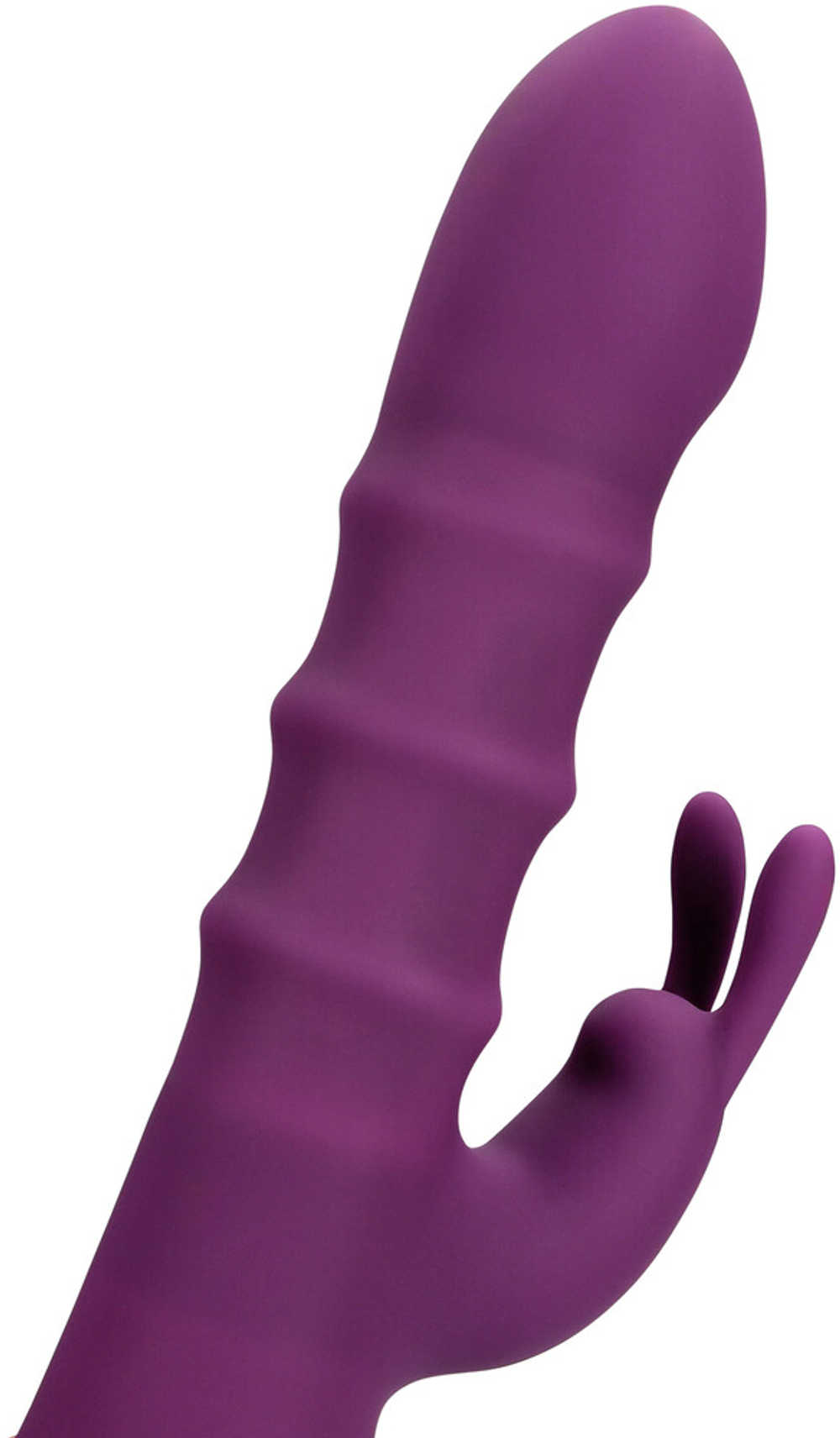 Shots Media Orchidee Purple - Вибратор с тремя движущимися кольцами