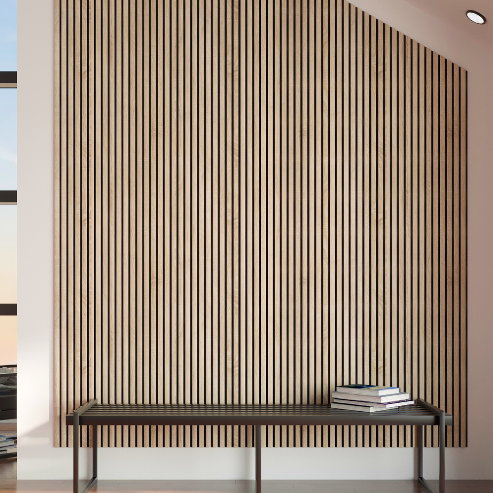 Панель Стеновая Акустическая Comfort (Комфорт), Стандарт, Дуб Сонома, 2780х600х9 мм