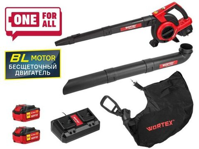 Аккуммуляторная воздуходувка WORTEX BB 2536-1 D ALL1